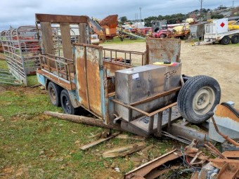 Tandem Axle Plant Trailer