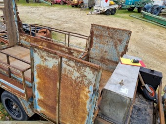 Tandem Axle Plant Trailer