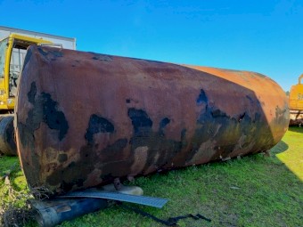 Horizontal Underground Steel Fuel Tank - 2150D x 5200L - 18,500 Litre