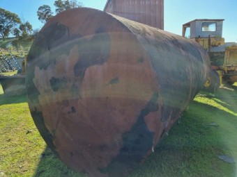 Horizontal Underground Steel Fuel Tank - 2150D x 5200L - 18,500 Litre