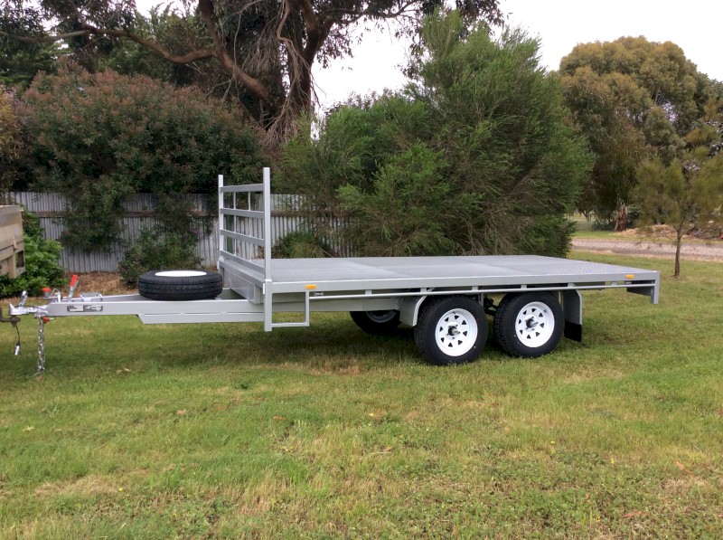 Flat Top Tandem Trailer 12ft x 6ft