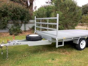 Flat Top Tandem Trailer 12ft x 6ft