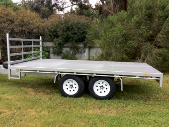 Flat Top Tandem Trailer 12ft x 6ft