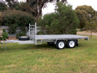 Flat Top Tandem Trailer 12ft x 6ft