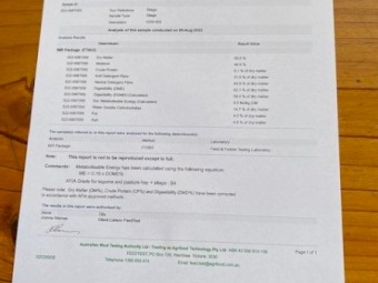 340 x Rye and Spear Grass 500kg 4x4 Silage Rolls