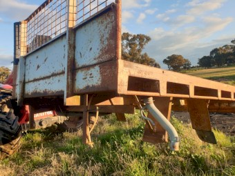 Steel Ute Tray 6' x 7'6"