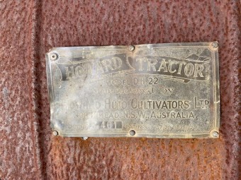 Howard D.H.22 Rotary Hoe Tractor