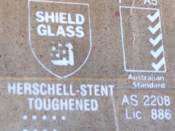 Boat Window Glass from 28ft Motor Launch Refurbishment. 