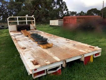 7000mm Long H/D FLAT TOP HEAVY DUTY STEEL TRAY  