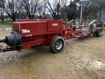 Case IH SBX 540 & Steffen 950 Accumulator