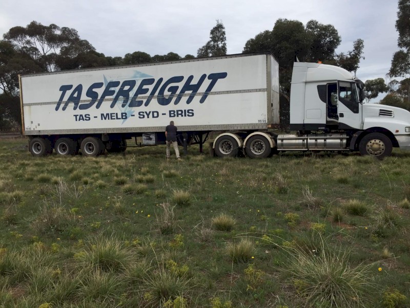 Maxicube Pantech Tri Axle Truck Trailer