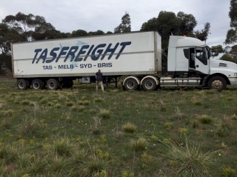 Maxicube Pantech Tri Axle Truck Trailer