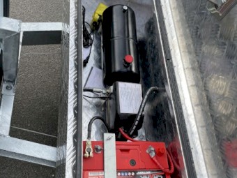 12x7 Flat Top Tipper Trailer Hydraulic 3 Way ATM 4000kg C-Channel Draw Bar Hot Dip Gal