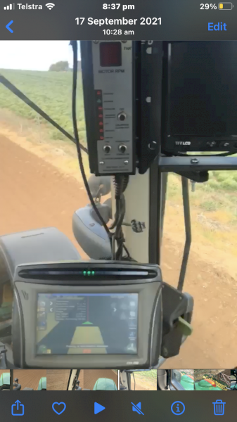 Trimble CFX 750 unlocked to RTK