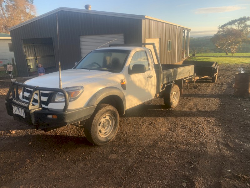 2009 Ford Ranger 3.2L Single Cab Tray Back Ute
