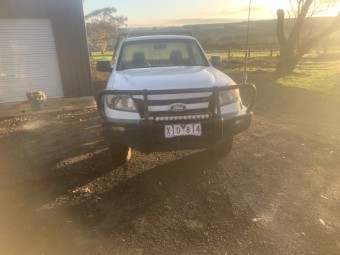 2009 Ford Ranger 3.2L Single Cab Tray Back Ute