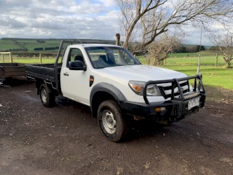 2009 Ford Ranger 3.2L Single Cab Tray Back Ute