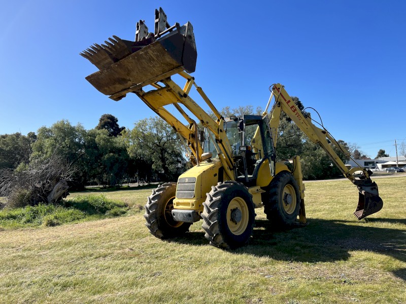 New Holland LB115 Backhoe