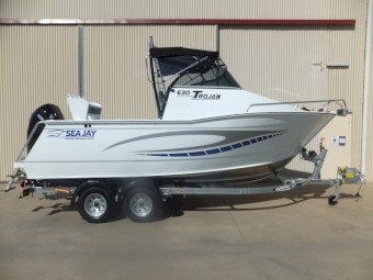 2021 Sea Jay Trojan 630 Offshore Boat 