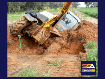 Harvester Combo - Snatch Straps Australia - 75000kg Breaking Snatch Strap 15m incl Shackles