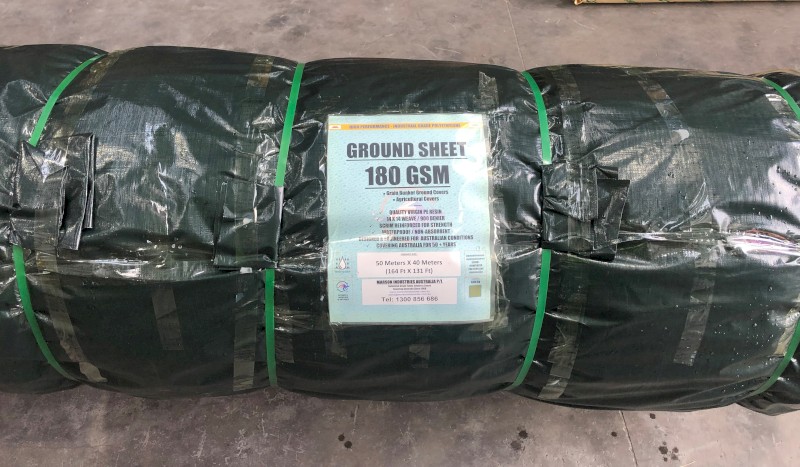 Grain Bunker Ground Sheets  50m x 40m  NEW