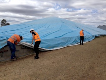 Bunker Tarp NEW 58m x 22m      