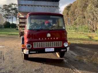 1973 Bedford Tip Truck & RK Macey Grouper