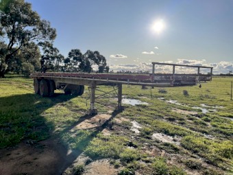 36ft McGrath Flat Top Trailer