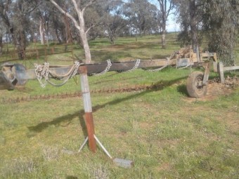 Prickle Chain. Tow behind covering 36' / 11meters