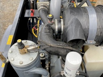 Atlas Copco XAS185, trailer diesel air compressor