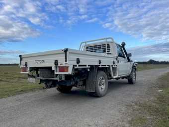 2012 Toyota Landcruiser Gxl (4x4) 5 Sp Manual C/chas