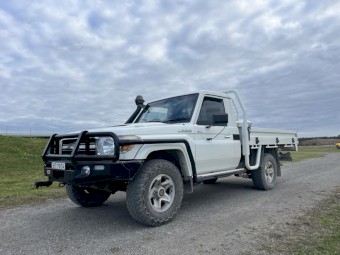 2012 Toyota Landcruiser Gxl (4x4) 5 Sp Manual C/chas
