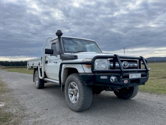 2012 Toyota Landcruiser Gxl (4x4) 5 Sp Manual C/chas