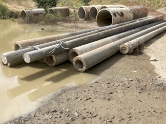 Concrete light towers/poles 