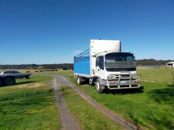 Isuzu FTR with Stockcrate