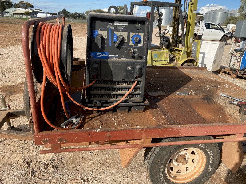 Bobcat welder generator