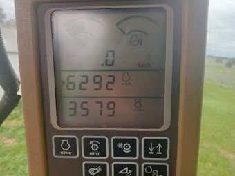 2004 John Deere 9860 STS Header with 2015 Midwest Durus Premium 41ft Front