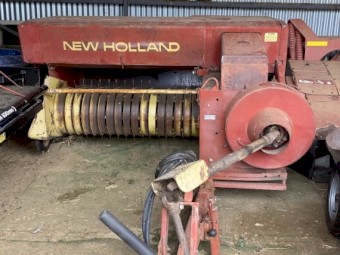 New Holland 317 small square Bailer.