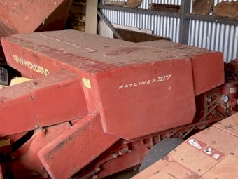 New Holland 317 small square Bailer.