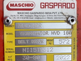 2022 Maschio 1.8M Terminator Mulcher