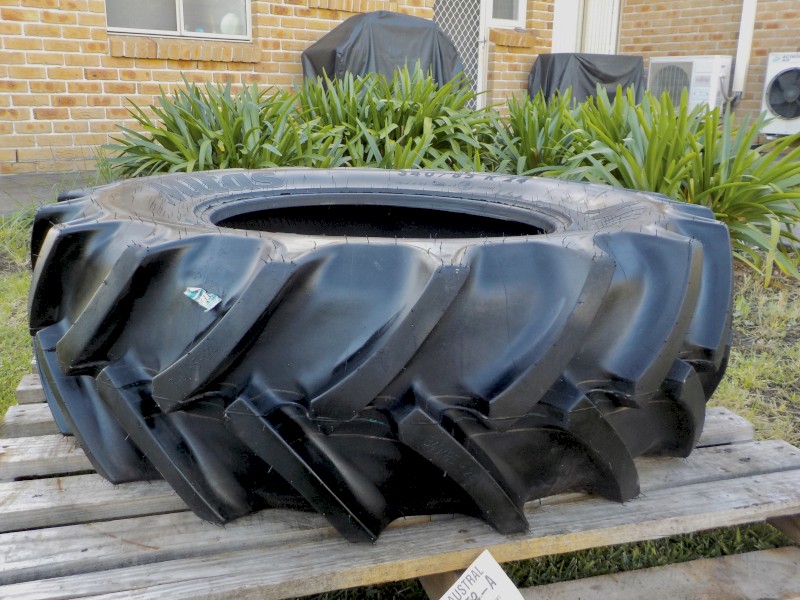 1 x Brand New Mitas AC85 340/85 R24 Heavy Lug Tractor Tyre Farm Tender