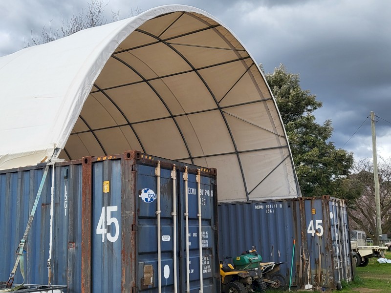 Container Dome Shelter
