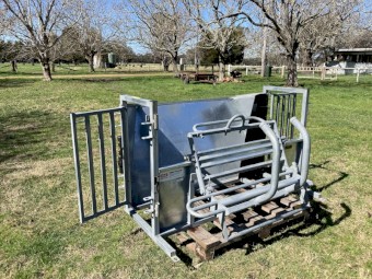 2022 ArrowQuip Sheep Handler Crush Catcher.