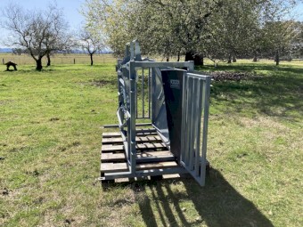 2022 ArrowQuip Sheep Handler Crush Catcher.