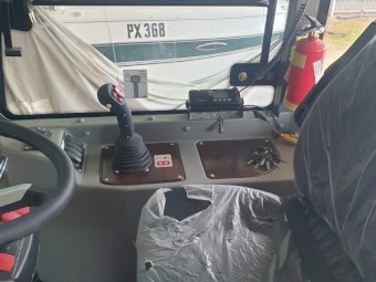 Everun ER32 Loader Ready for hay season