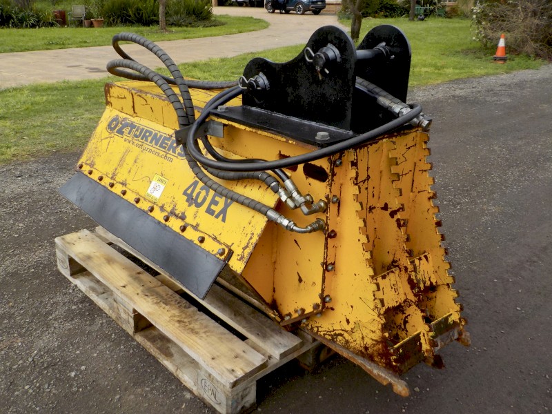OZ TURNERS EX40 Excavator Forestry Fail Mulcher