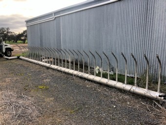 Air Manifold Reel for a FD935 John Deere Hydra flex Front 