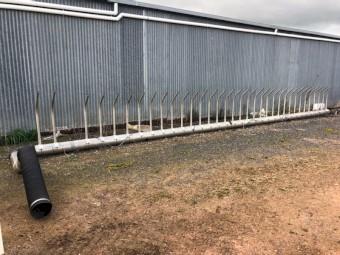 Air Manifold Reel for a FD935 John Deere Hydra flex Front 