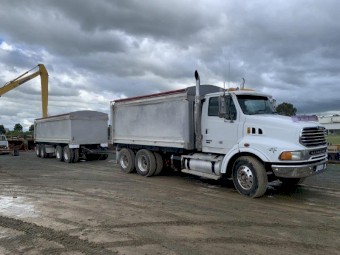 2006 Sterling LT9500 HX Grain Truck and Dog