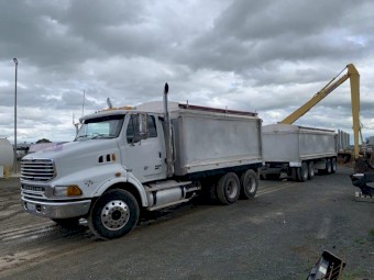 2006 Sterling LT9500 HX Grain Truck and Dog